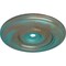 Ekena Millwork Classic Ceiling Medallion (Fits Canopies up to 8 1/4"), 44 1/2"OD x 4"ID x 4 "P, Copper Green Patina CM44CLCGS - alternate 4